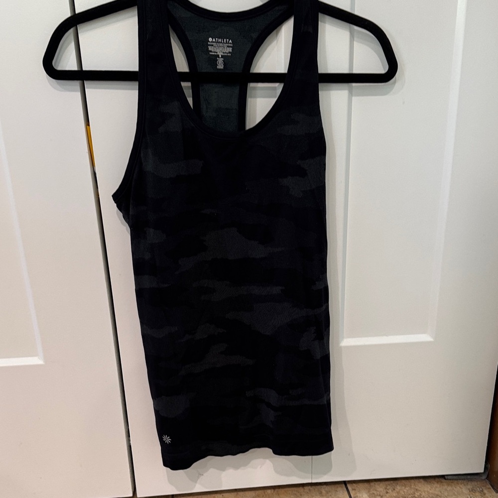Athleta Gray and Black Tank Top - Picture 1 of 3
